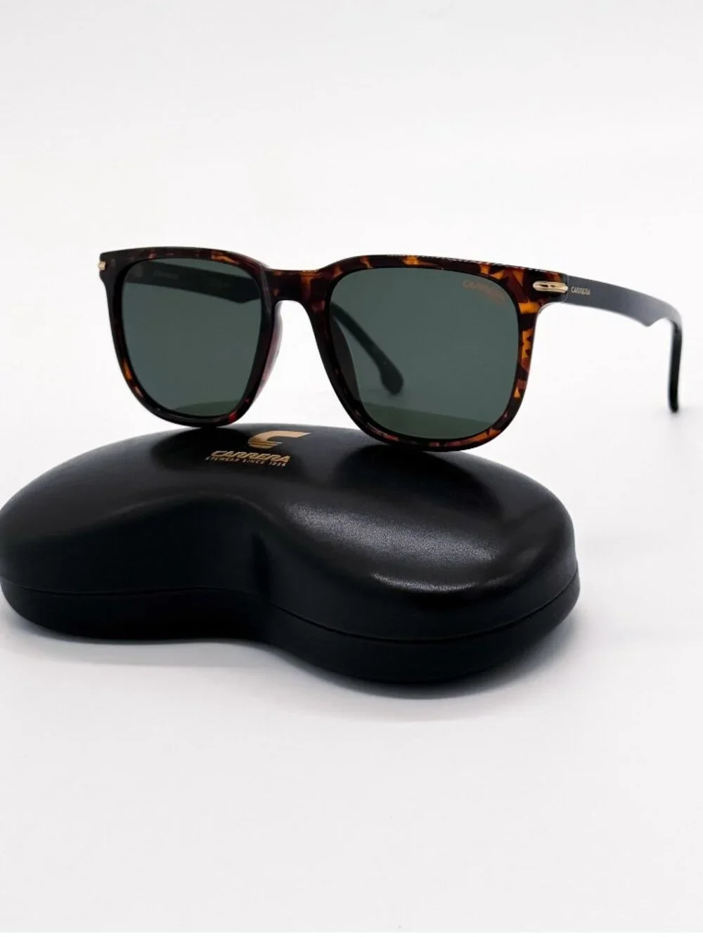 New CARRERA CA 300/S/US 086/QT Green Havana Sunglasses